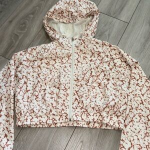 Forever 21 cropped rain jacket